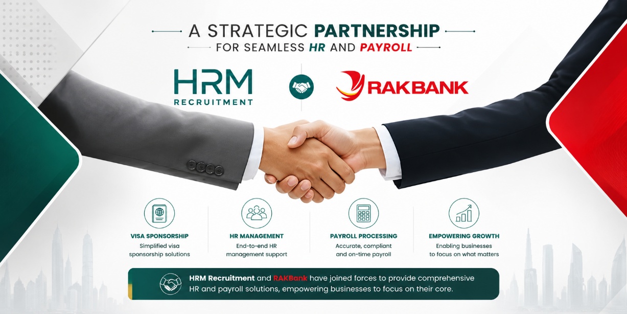 Strategic partnership between HRM Recruitment and RAKBANK